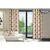Set 2 draperii decorative, Heinner HR-DR140-FLWPK, 140 x 270 cm, 100% bumbac