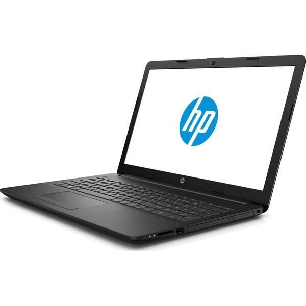 Laptop HP 15-da0169nq cu procesor Intel Core i3-7020U 2.30 GHz, Kaby Lake, 15.6", Full HD, 4GB, 128GB SSD, DVD-RW, Intel® HD Graphics 620, Free DOS, Black