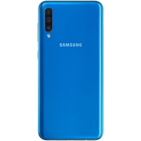 Telefon mobil Samsung Galaxy A50, Dual SIM, 128GB, 4GB RAM, 4G, Albastru