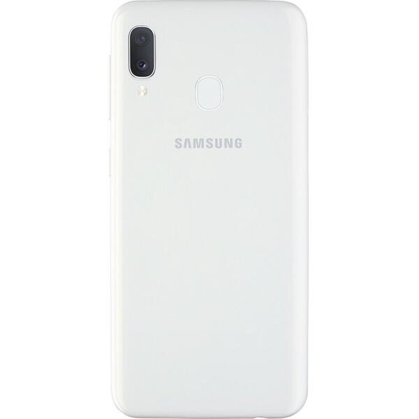 Telefon mobil Samsung Galaxy A20e, Dual SIM, 32GB, 3GB RAM, 4G, Alb