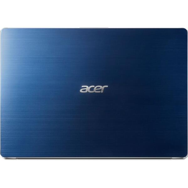 Laptop Acer Swift 3 SF314-56, FHD IPS, Intel Core i3-8145, 8 GB, 256 GB SSD, Microsoft Windows 10 Home, Albastru