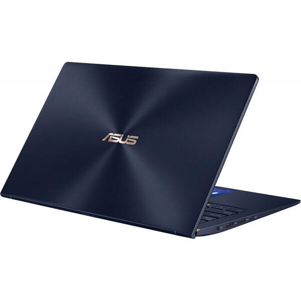 Laptop Asus ZenBook 13 UX334FL, FHD, Intel Core i7-8565U, 8 GB, 512 GB SSD, Microsoft Windows 10 Home, Albastru