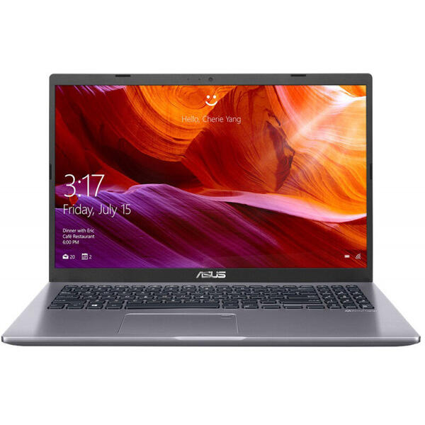 Laptop Asus X509FB, FHD, Intel Core i5-8265U, 8 GB, 256 GB SSD, Endless OS, Gri