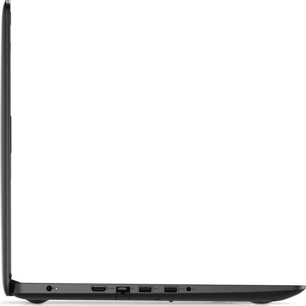 Laptop Dell Inspiron 3781 (seria 3000), FHD, Intel Core i3-7020U, 8 GB, 1 TB, Linux, Negru
