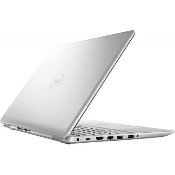 Laptop Dell Inspiron 5584, FHD, Intel Core i7-8565U, 8 GB, 1 TB + 128 GB SSD, Microsoft Windows 10 Home, Argintiu