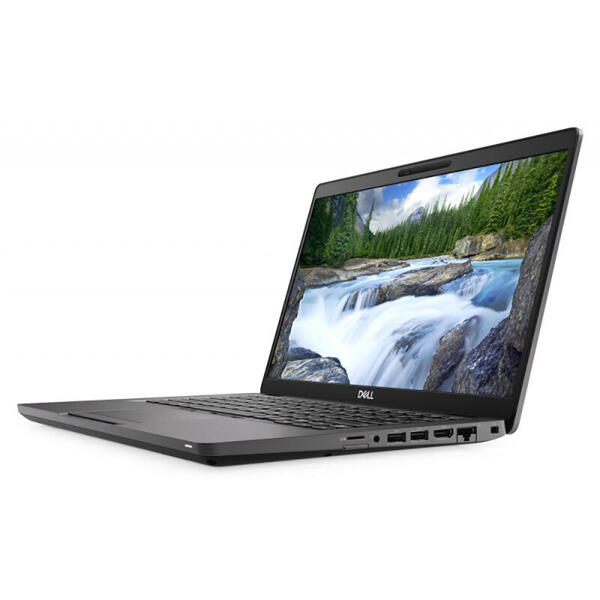 Laptop Dell Latitude 5400 (seria 5000), Intel Core i5-8265U, 16 GB, 512 GB SSD, Microsoft Windows 10 Pro, Negru