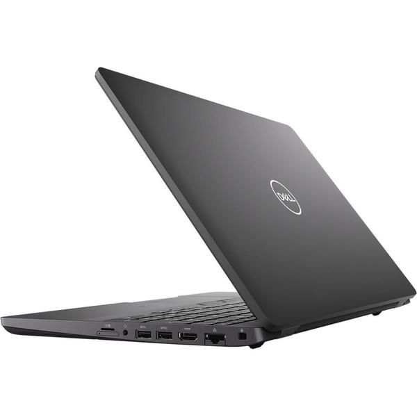 Laptop Dell Latitude 5500, FHD, Intel Core i5-8265U, 16 GB, 512 GB SSD, Linux, Negru