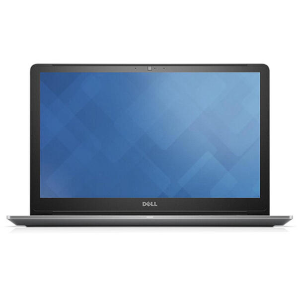 Laptop Dell Vostro 5568 (seria 5000), FHD, Intel Core i5-7200U, 8 GB, 256 GB SSD, Microsoft Windows 10 Pro, Gri