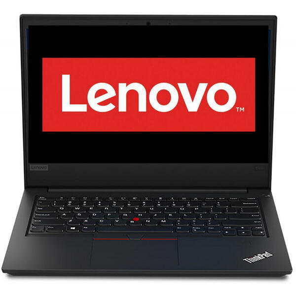 Laptop Lenovo ThinkPad E490, FHD IPS, Intel Core i7-8565U, 8 GB, 1 TB + 256 GB SSD, Microsoft Windows 10 Pro, Negru