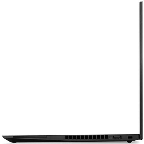 Laptop Lenovo ThinkPad T490s, FHD IPS, Intel Core i7-8565U, 8 GB, 512 GB SSD, Microsoft Windows 10 Pro, Negru