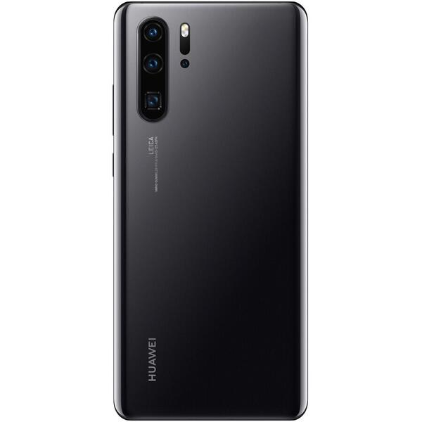 Telefon mobil Huawei P30 Pro, 6.47 inch, 6 GB RAM, 128 GB, Negru