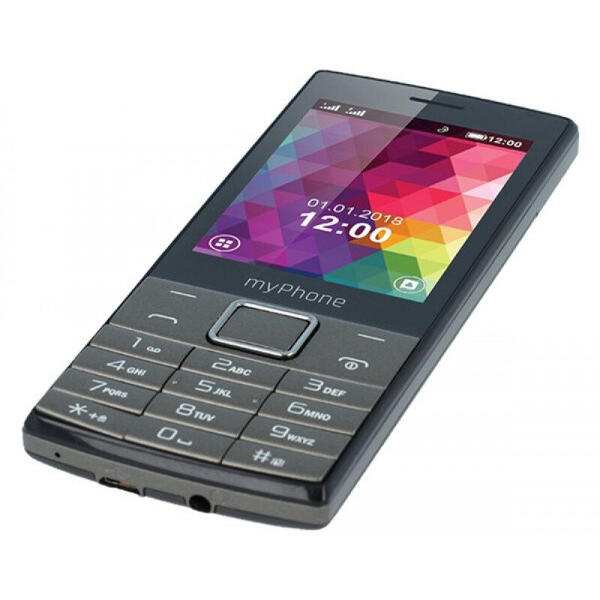 Telefon mobil myPhone 7300, 2.8 inch, Dual SIM, Negru