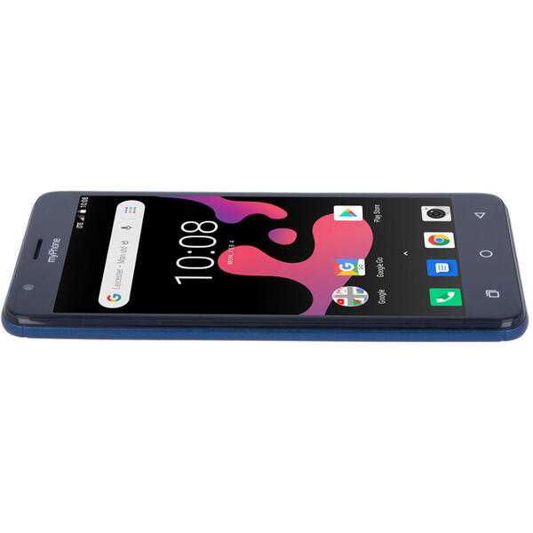 Telefon mobil myPhone Fun8, 5.0 inch, 1 GB RAM, 16 GB, Albastru
