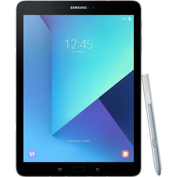 Tableta Samsung T820 Galaxy Tab S3, 9.7 inch, 4 GB RAM, 32 GB, Argintiu