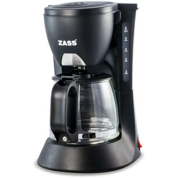 Cafetiera Zass ZCM 02, 600 W, 0.6 l , Negru
