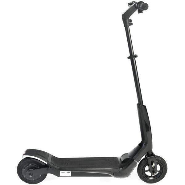Trotineta electrica Freewheel Rider T1, Viteza 20 km/h, Autonomie 25 km, Motor 300W, Aplicatie smartphone, Roti 8 inch, Negru