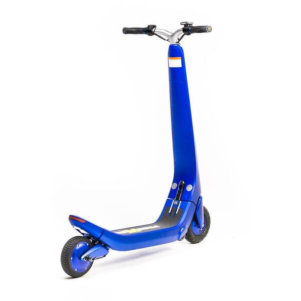 Trotineta electrica Freewheel Rider Trends, Viteza 25 km/h, Autonomie 30 km, Motor 250W, Bluetooth, Roti 8 inch, Albastru