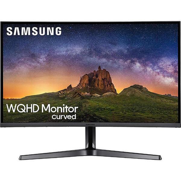Monitor Samsung LC27JG50QQUXEN, 27 inch, WQHD, 4 ms, Negru