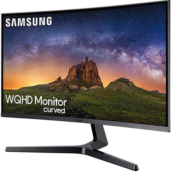 Monitor Samsung LC32JG50QQUXEN, 31.5 inch, WQHD, 4 ms, Negru