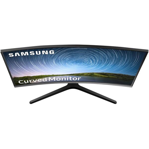 Monitor Samsung LC27R500FHUXEN, 27 inch, Full HD, 4 ms, Negru / Argintiu