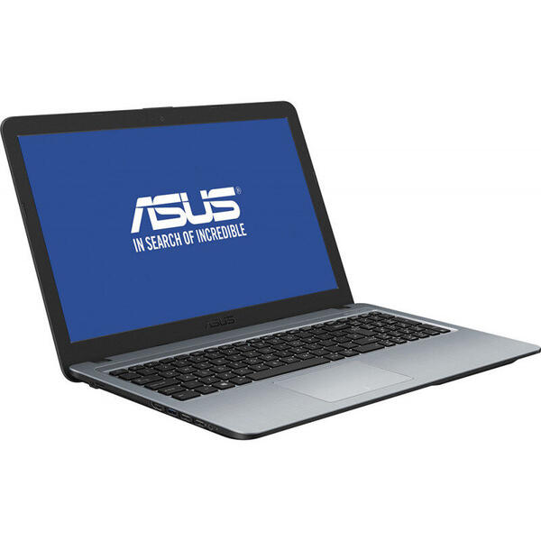 Laptop Asus X540MA-GO358, VivoBook, Intel Celeron Dual-Core N4000, 15.6 inch, RAM 4GB, HDD 500GB, Intel UHD Graphics 600, Endless OS, Silver