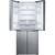 Side by side Samsung RF50K5920S8, 486 l, Clasa F, Full No Frost, Compresor Digital Inverter, All Around Cooling, Triple Cooling, Afisaj LED, Touch Control, Inox