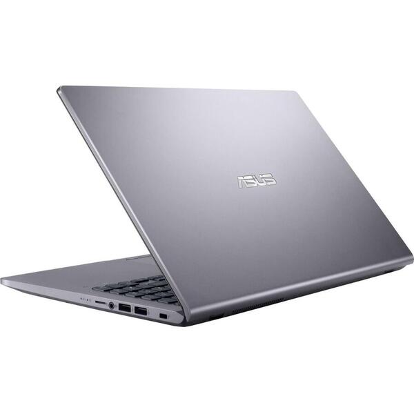 Laptop Asus A509FA-BQ369, Intel® Core™ i5-8265U pana la 3.9GHz, 15.6 inch, Full HD, 8GB, 256GB SSD M.2, Intel UHD Graphics 620, Free DOS, Slate Gray
