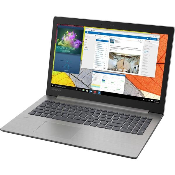 Laptop Lenovo IdeaPad 330-15IKB, Intel® Core™ i5-8250U pana la 3.40 GHz, Kaby Lake R, 15.6 inch, Full HD, 8GB, 512GB SSD, Intel® UHD Graphics 620, Free DOS, Platinum Grey