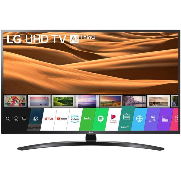 Televizor LG 43UM7450PLA, Smart TV, 108 cm, 4K UHD, Negru