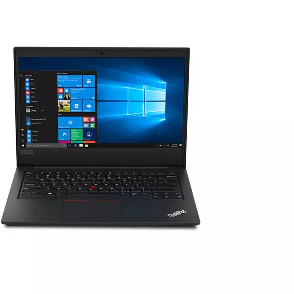 Laptop Lenovo ThinkPad E490, Intel® Core™ i5-8265U pana la 3.9 GHz, Whiskey Lake, 14 inch, Full HD, 8GB, 256GB SSD, Intel UHD Graphics 620, Windows 10 Pro, Negru
