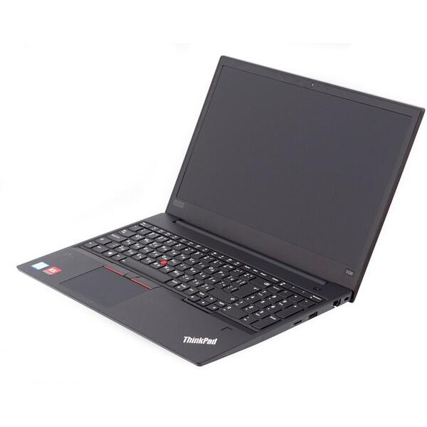 Laptop Lenovo ThinkPad E590, Intel® Core™ i5-8265U pana la 3.90 GHz, Whiskey Lake, 15.6 inch, Full HD, IPS, 8GB, 256GB SSD, Intel® UHD Graphics 620, Free DOS, Negru