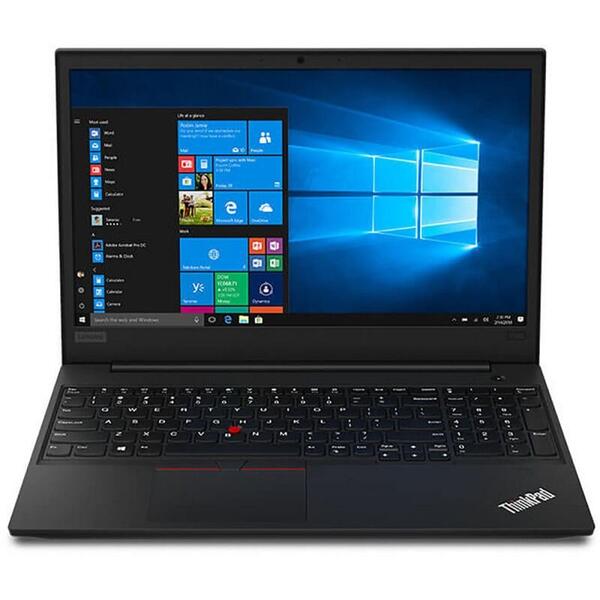 Laptop Lenovo ThinkPad E590, Intel® Core™ i7-8565U pana la 4.60 GHz, Whiskey Lake, 15.6 inch, Full HD, IPS, 8GB, 256GB SSD, AMD Radeon RX 550X, Windows 10 Pro, Negru