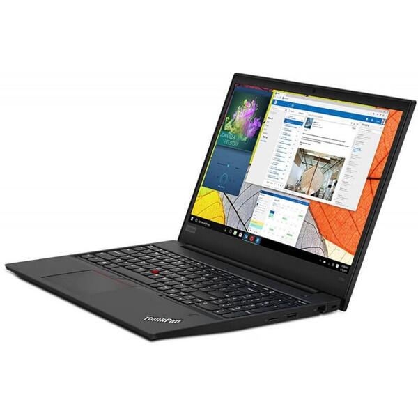 Laptop Lenovo ThinkPad E590, Intel® Core™ i7-8565U pana la 4.60 GHz, Whiskey Lake, 15.6 inch, Full HD, IPS, 8GB, 256GB SSD, AMD Radeon RX 550X, Windows 10 Pro, Negru