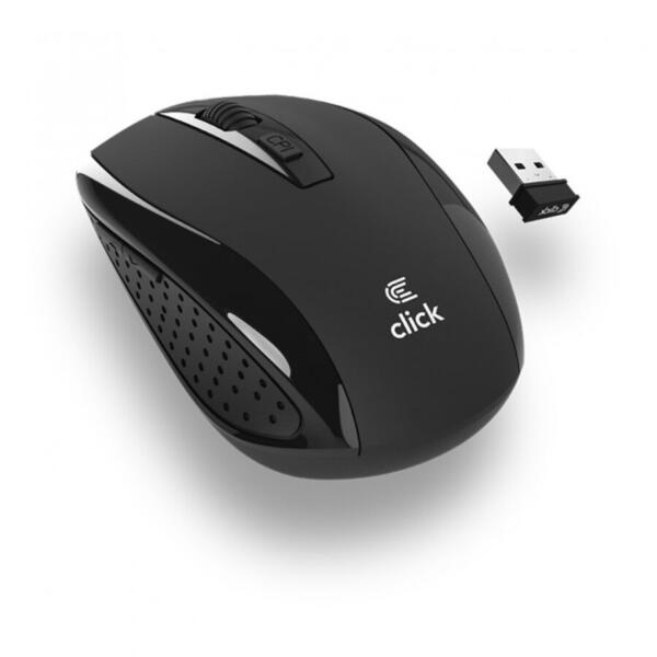 Mouse Click M-L1-W, Wireless, Negru