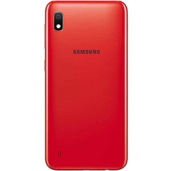 Telefon mobil Samsung Galaxy A10, Dual SIM, 32GB, 4G, Red, Card 32GB inclus