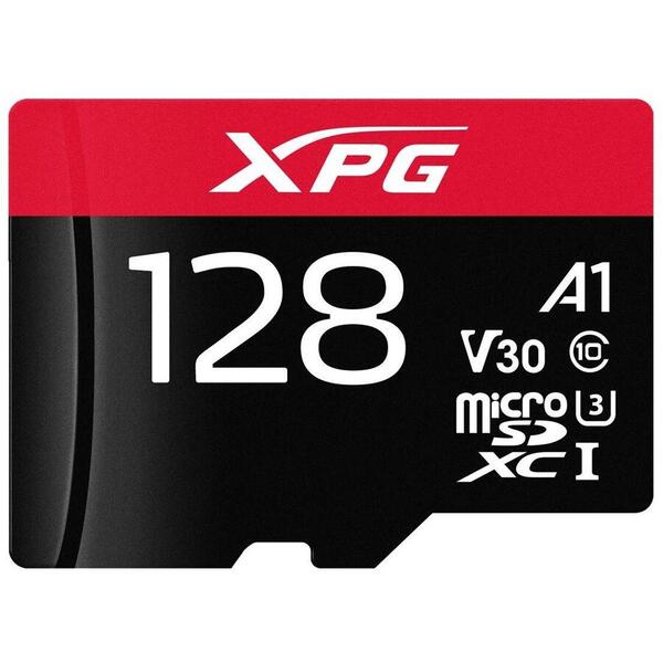Card de memorie Adata XPG 128GB MicroSDXC UHS-I U3 Clasa 10
