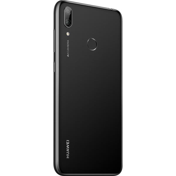 Telefon mobil Huawei Y7 2019, Dual SIM, 32GB, 4G, Midnight Black