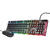 Kit tastatura + mouse Trust 23289, GXT 838 Azor Gaming, Iluminare multicolora