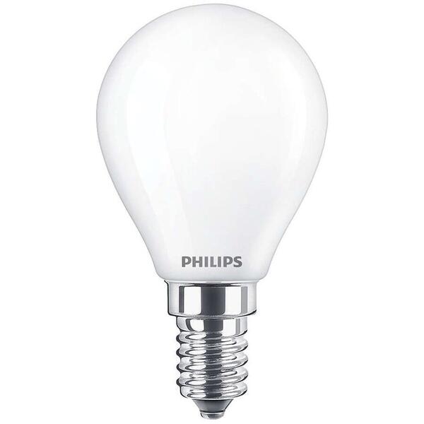 Bec Philips E14, 8718696706299, 4.3W (40W), 470 lm, A++, Lumina calda