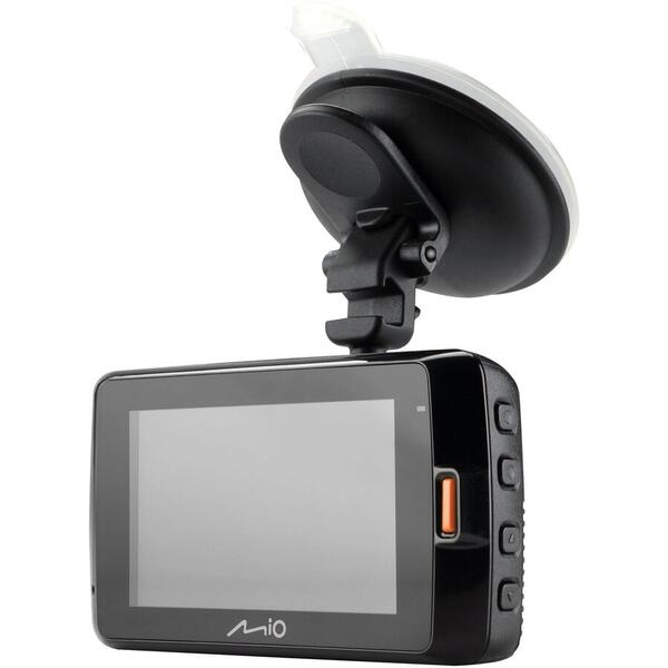 Camera auto DVR Mio MiVue 798 Dual, 2,5K, Ecran de 2.7 inch, Senzor G cu 3 axe, Wi-Fi, GPS, Negru