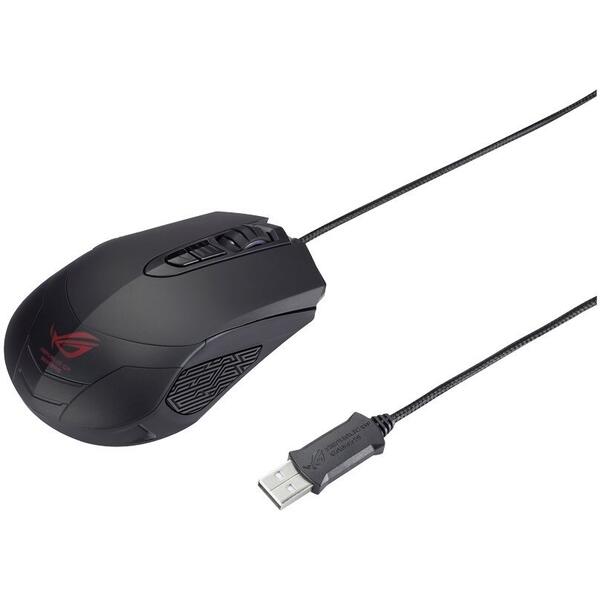 Mouse Asus GX860 V2 BK, Gaming, Negru