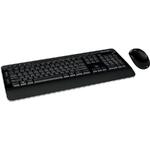 Kit tastatura + mouse Microsoft PP3-00023, Wireless, Negru