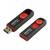 Memory stick Adata AC008-16G-RKD, 16GB, USB 2.0, Negru/Rosu