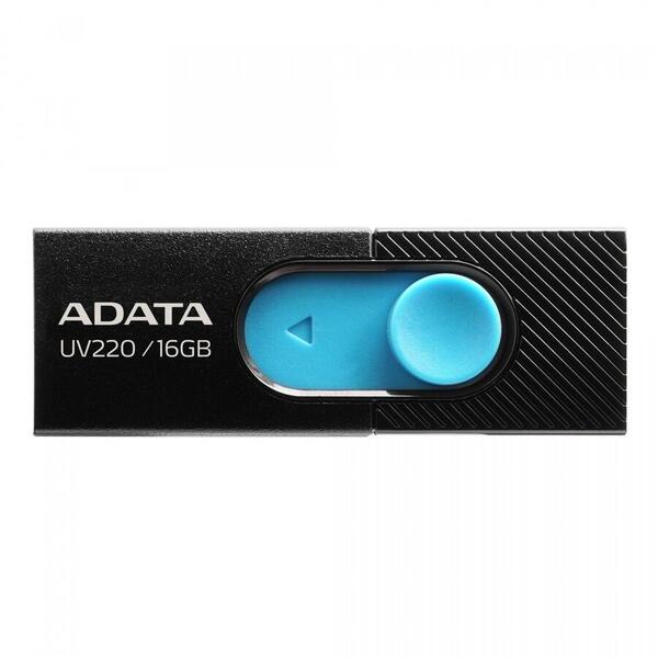 Memory stick Adata AUV220-16G-RBKBL, 16GB, USB 2.0, Negru