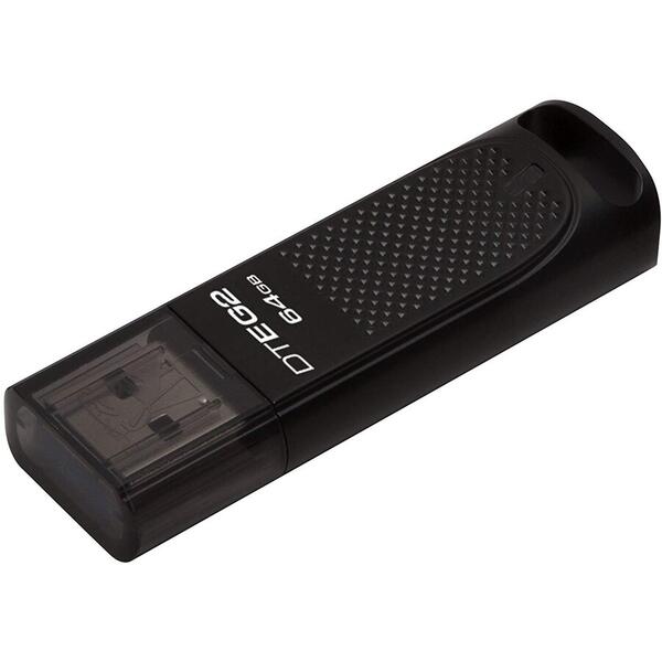 Memory stick Kingston Data Traveler Elite G2, DTEG2, USB 3.0, 64 GB, Negru