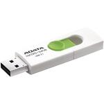 Memory stick Adata UV320, 64GB, USB 3.2, Alb/Verde