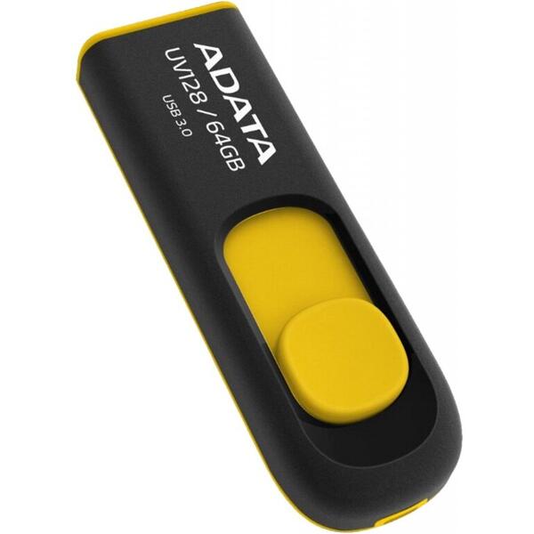 Memory stick Adata UV128 AUV128-64G-RBY, 64 GB, USB 3.1