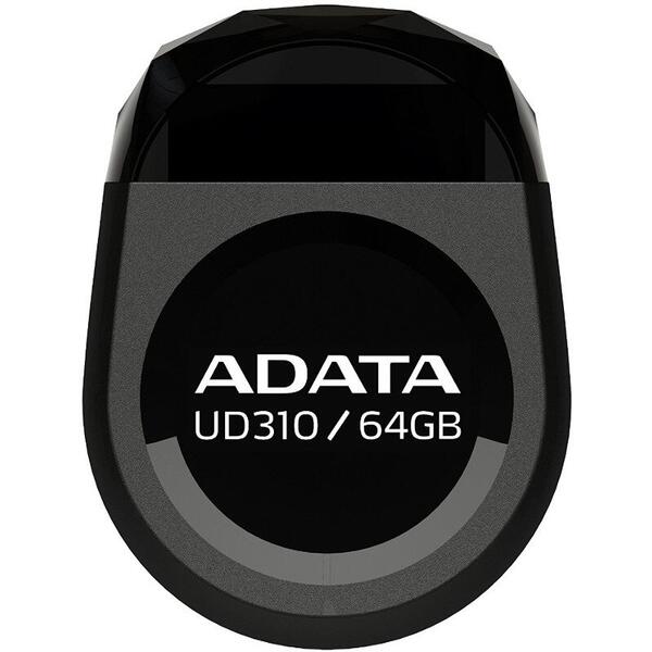 Memory stick Adata UD310 AUD310-64G-RBK, 64 GB, USB 2.0, Negru