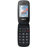 Telefon mobil Maxcom MM817 Dual SIM, 2G, 2.4 inch + Stand incarcare, Negru