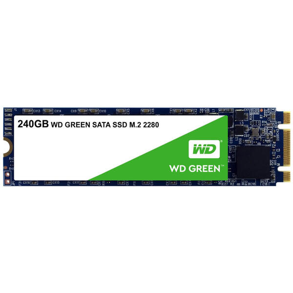 SSD Western Digital Green, 240 GB, SATA III, M.2 2280, WDS240G2G0B